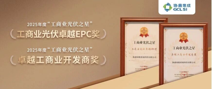 星空tiyu绿能科技荣膺2025年度“工商业光伏之星”双项殊荣 引领行业绿色发展